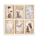 Colección Scrap Stamperia 20.3x20.3 a una cara Quiet Days