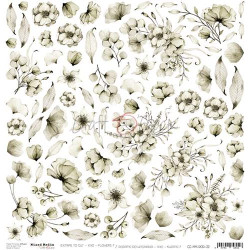 Hoja Recortables Craft O'clock 30x30 cms. Flowers 7