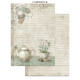 Junk Journal Stamperia Backgrounds Herbarium Silvae