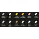 Set 12 rotuladores Acrylic Go ( 4-5 mm) Tonos Pastel Artis Decor