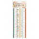 Rub-on Stamperia 10.16x21.6 cms. Family Stripes