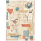 Papel de Arroz Stamperia Family patchwork