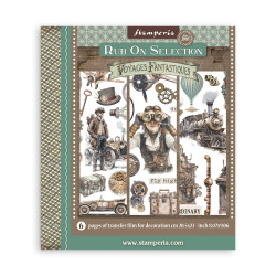 Rub-on 10.16x21.6 cms. Our way