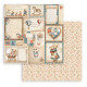 kit de Papeles Scrap Wedding Stamperia 30 x30
