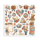 kit de Papeles Scrap Stamperia 30 x30 Alice PROXIMAMENTE