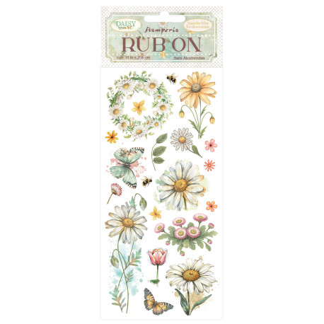 Rub-on 10.16x21.6 cms. Our way