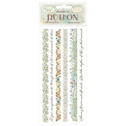 Rub-on Stamperia 10.16x21.6 cms. Daisy Rayas