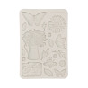 Stamperia Silicone mold A5 Daisy Art Margarita y Mariposa