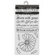 Stencil 12x25 Stamperia Daisy Art Me quiere, no me quiere