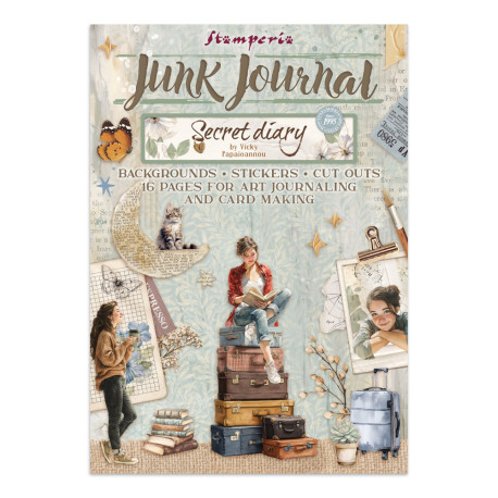 Junk Journal Candy Christmas