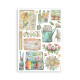 Washi pad 8 hojas A5 Stamperia Family