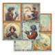 kit de Papeles Scrap Wedding Stamperia 30 x30