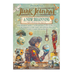 Junk Journal Stamperia Backgrounds A new Beginning