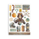 Washi pad 8 hojas A5 Coffee and chocolate Stamperia