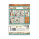 Washi pad 8 hojas A5 Coffee and chocolate Stamperia