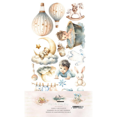 Set de Recortables My little baby of Art Alchemy