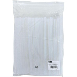 Barra Termoadhesiva translucida  0,7X20CM. bolsa 1/2 kg ( 67  unid. aprox.)