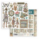 kit de Papeles Scrap Old Lace Stamperia 30 x30