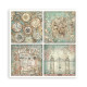 kit de Papeles Scrap Old Lace Stamperia 30 x30