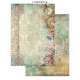 Junk Journal Stamperia Backgrounds Gardens of Time