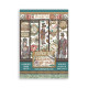 Washi pad 8 hojas A5 Coffee and chocolate Stamperia