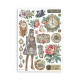 Washi pad 8 hojas A5 Coffee and chocolate Stamperia