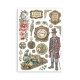 Washi pad 8 hojas A5 Coffee and chocolate Stamperia