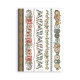 Washi pad 8 hojas A5 Coffee and chocolate Stamperia