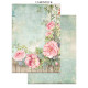 Junk Journal Stamperia Backgrounds House of Roses