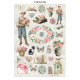 Junk Journal Stamperia Backgrounds House of Roses