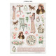 Junk Journal Stamperia Backgrounds House of Roses