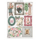 Junk Journal Stamperia Backgrounds House of Roses