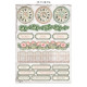 Junk Journal Stamperia Backgrounds House of Roses