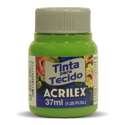 Pintura Tela Mate Acrilex Nº 501 37 ML. Azul Turquesa
