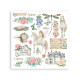 Rub-on Stamperia Set 6 Hojas 15.5x15 cms. Wonderland