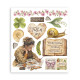 Rub-on Stamperia Set 6 Hojas 20.5x23 cms. All Around