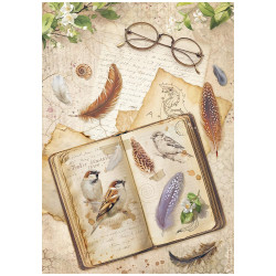 Papel de Arroz Stamperia All Around Libro