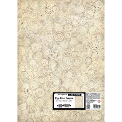 Hoja Papel  Arroz Stamperia 50x70 cms. All Around anillos