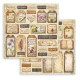 kit de Papeles Scrap Stamperia 30 x30 Alice PROXIMAMENTE