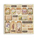 Maxi Block Papeles Scrap Stamperia 30 x30 All Around (una cara)