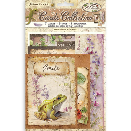 Set Tarjetas Stamperia All Around