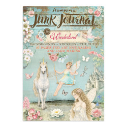 Junk Journal Stamperia Backgrounds wondeerland