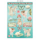 Junk Journal Stamperia Backgrounds wondeerland