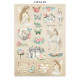 Junk Journal Stamperia Backgrounds wondeerland