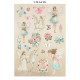 Junk Journal Stamperia Backgrounds wondeerland