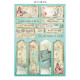 Junk Journal Stamperia Backgrounds wondeerland