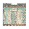 kit de Papeles Scrap Stamperia 30 x30 Alice PROXIMAMENTE