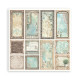 Maxi Block Papeles Scrap Stamperia 30 x30 Symphony (una cara)