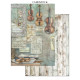 Junk Journal Stamperia Backgrounds Symphony