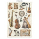 Junk Journal Stamperia Backgrounds Symphony